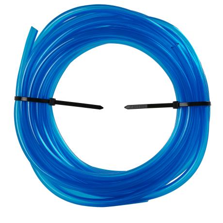 Fuel Line 25' Roll of 1/4 Clear Blue